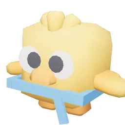 chick, sky scarf